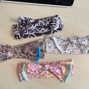 NWOT Set of 4 Tie Child/Baby Headbands